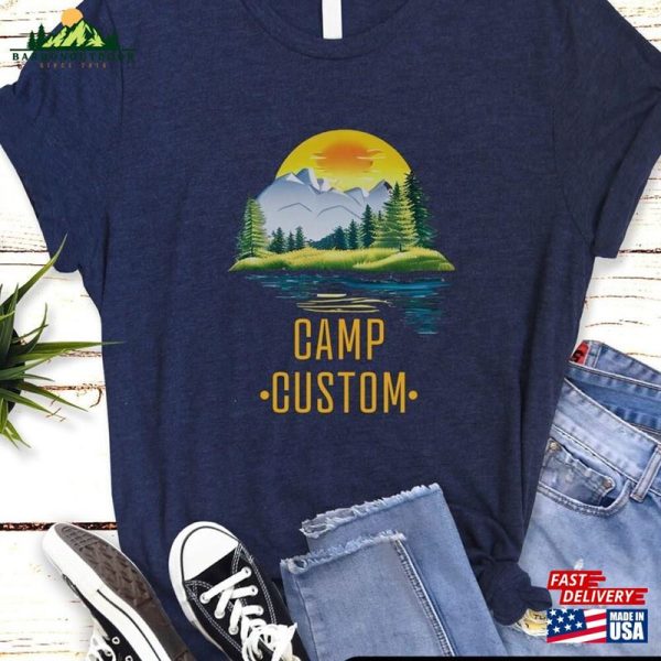 Customized Camping Shirt Hoodie Sweatshirt