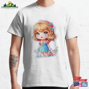 Cute And Quirky Girl Classic T-Shirt Hoodie