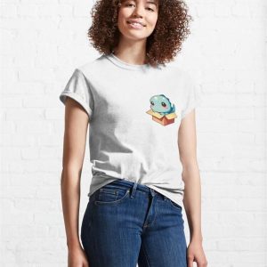 Cute Dino In A Box Classic T Shirt Unisex 4