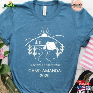 Cute Matching Camp Shirts Custom Camping T-Shirt Personalized Girls Weekend Classic Sweatshirt