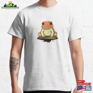 Cute Orange Forest Frog Classic T-Shirt