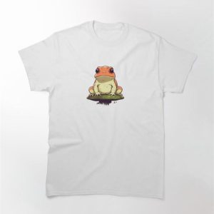 Cute Orange Forest Frog Classic T-Shirt