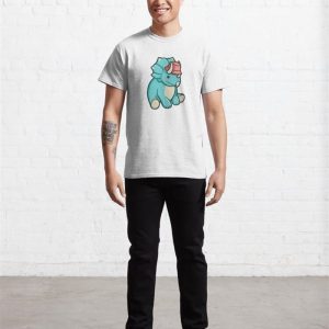 Cute Triceratops With Bucket Hat Dino Unisex Hoodie 3