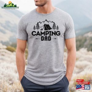 Dad Camping Shirt Camp T Unisex T Shirt 3