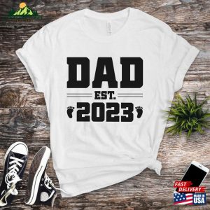 Dad Est 2023 Shirt American New Unisex Hoodie 4