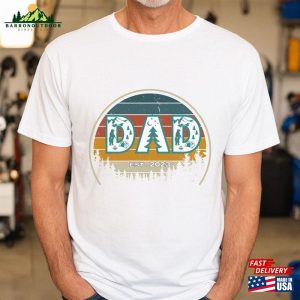 Dad Est 2023 T Shirt Gift The Cool Legend Shirt Fathers Day Grandpa Papa Daddy Hoodie 3