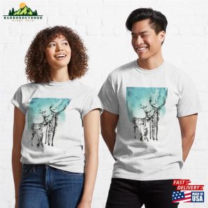 Deer Family Classic T Shirt 3