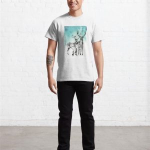 Deer Family Classic T Shirt 4