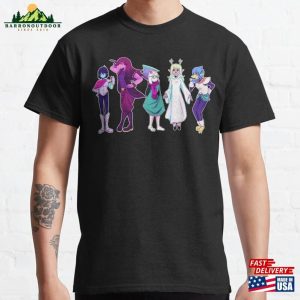 Deltarune Chapter 2 Line Up Classic T-Shirt Unisex