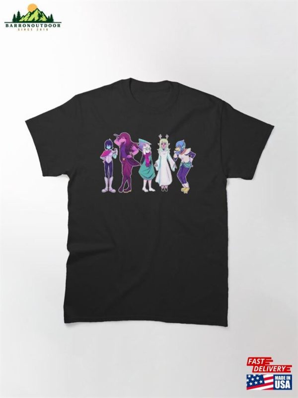 Deltarune Chapter 2 Line Up Classic T-Shirt Unisex