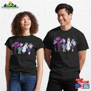 Deltarune Chapter 2 Line Up Classic T Shirt Unisex 3