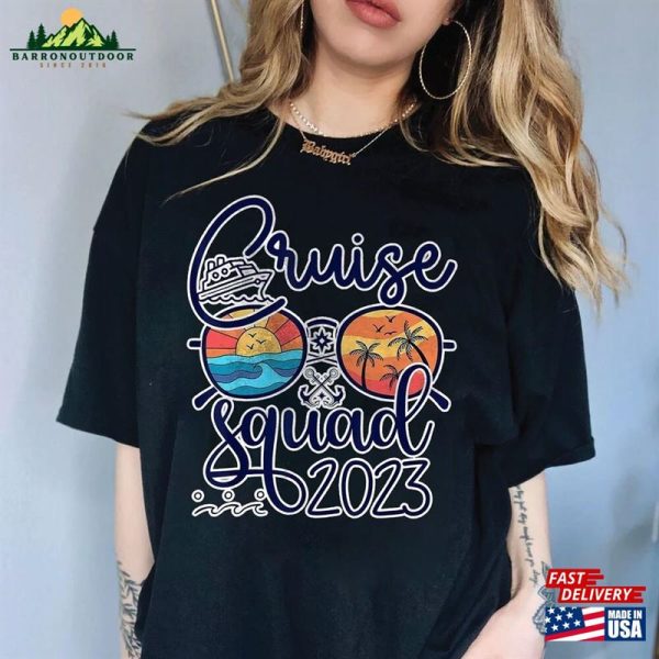 Disney Cruise Squad 2023 Vacation Matching Family Shirt Group Trip Hoodie T-Shirt