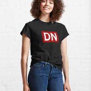 Dn Initials Classic T Shirt 4