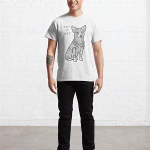 Dog Line Art Design 4 Classic T Shirt Sweatshirt Hoodie 4