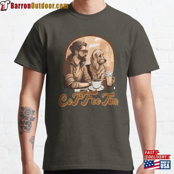 Dogtor Travel Coffee Time 2023 Desing For Dog Lovers Classic T-Shirt Sweatshirt Hoodie