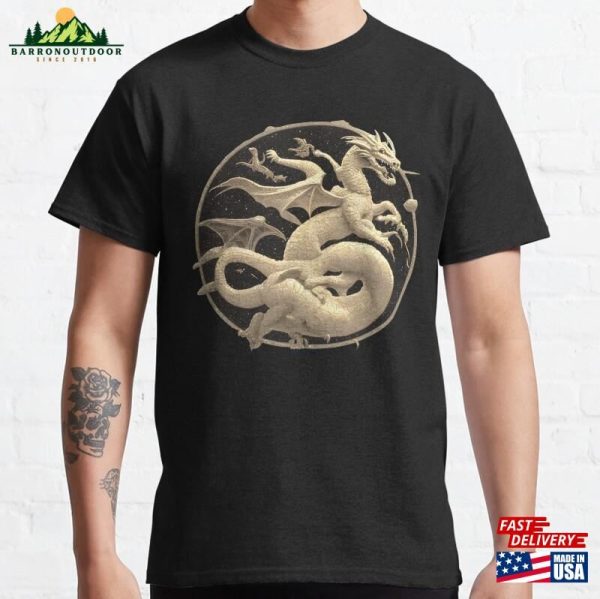 Dragon Gold Classic T-Shirt Hoodie