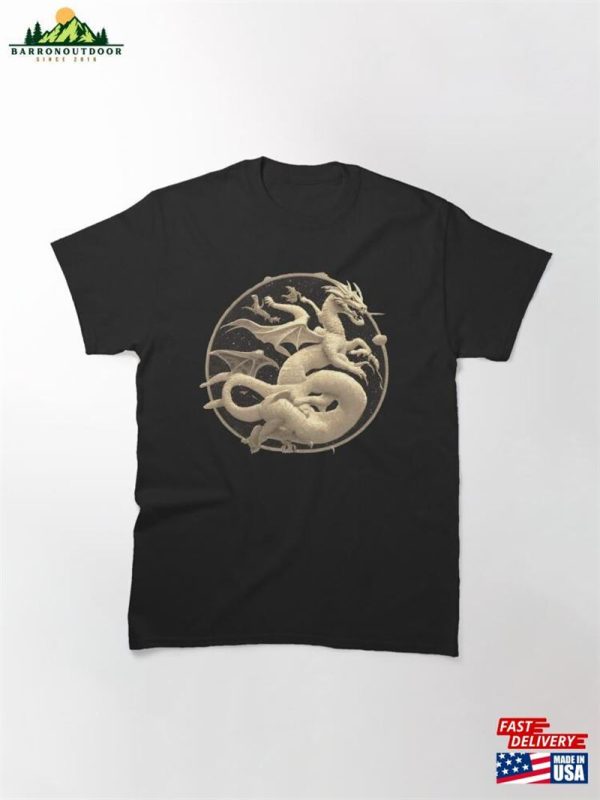 Dragon Gold Classic T-Shirt Hoodie