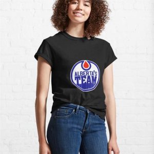 Edmonton Oilers Alberta Logo Classic T Shirt Unisex Hoodie 4