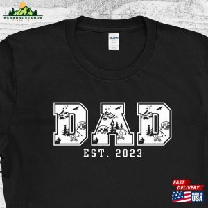 Est 2023 Dad T-Shirt Camping Shirt Hoodie