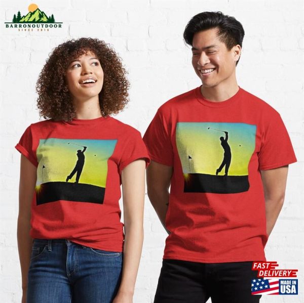 Evening Golfing Classic T-Shirt Sweatshirt Hoodie