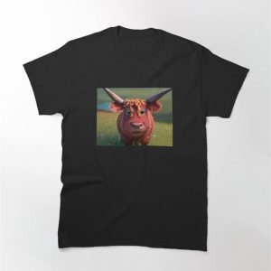 Ewan The Highland Cow Classic T-Shirt Unisex Hoodie