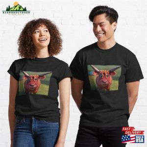 Ewan The Highland Cow Classic T Shirt Unisex Hoodie 3