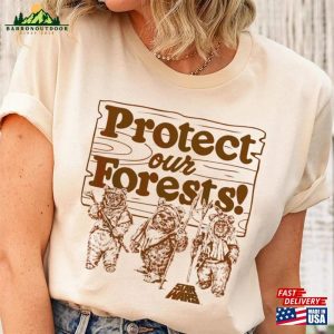 Ewoks Protect Our Forests Camp Star Wars T Shirt Classic 3