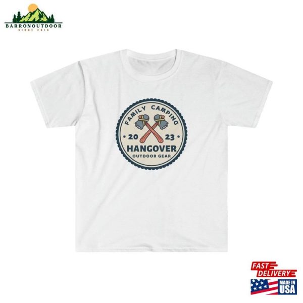 Family Camping 2023 Hangover Outdoor Gear Unisex Softstyle T-Shirt Classic