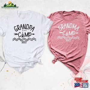 Family Camping Shirt Grandma Camp Grandpa Sweatshirt T-Shirt