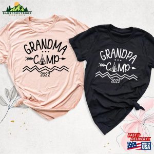 Family Camping Shirt Grandma Camp Grandpa Sweatshirt T Shirt 3