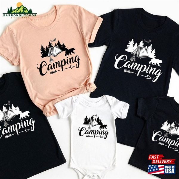 Family Camping Shirt T-Shirt Camper Hoodie