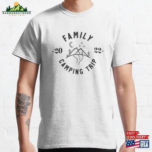 Family Camping Trip 2022 Summer Time Adventure Begin Classic T-Shirt Unisex Sweatshirt