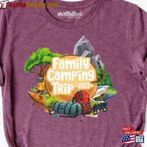 Family Camping Trip 2023 Shirt Crew Vacation Hoodie T-Shirt