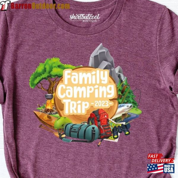 Family Camping Trip 2023 Shirt Crew Vacation Hoodie T-Shirt