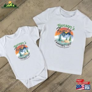 Family Camping Trip 2023 T Shirt Personalized Matching Summer Vacation Shirt Hoodie Unisex 3