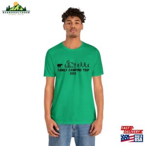 Family Camping Trip 2023 Unisex Jersey Short Sleeve Tee T Shirt 4