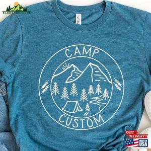 Family Camping Trip Custom Shirt 2023 Camp Shirts Unisex Sweatshirt