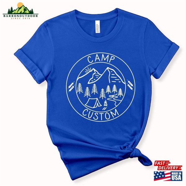 Family Camping Trip Custom Shirt 2023 Camp Shirts Unisex Sweatshirt