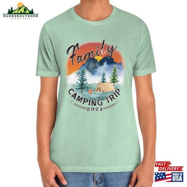 Family Camping Trip Shirt Matching Shirts Reunion Sweatshirt Classic