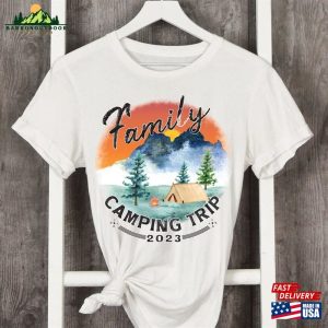 Family Camping Trip Shirt Matching Shirts Reunion Sweatshirt Classic