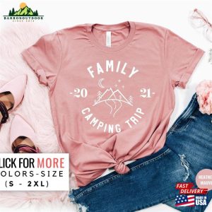 Family Camping Trip Shirt Road Vacation Sweatshirt Classic