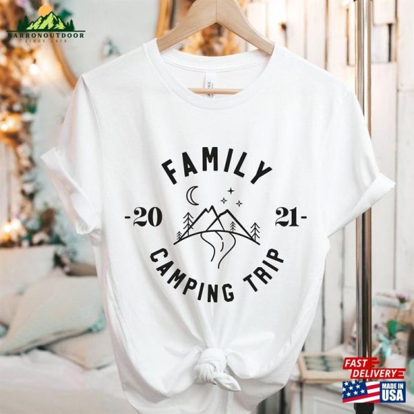 Family Camping Trip Shirt Road Vacation Sweatshirt Classic