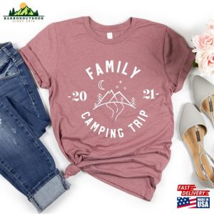 Family Camping Trip Shirt Road Vacation Sweatshirt Classic 3