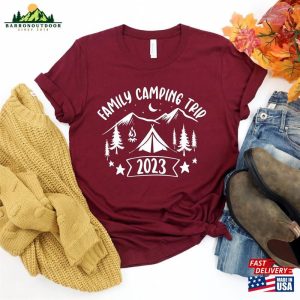 Family Camping Trip Shirt Unisex Classic 3