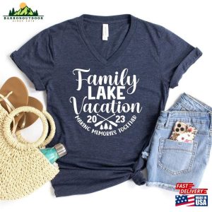 Family Lake Vacation 2023 Shirts Trip Life Unisex Hoodie 3