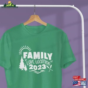 Family Lake Vacation 2023 Shirts Unisex Hoodie 3