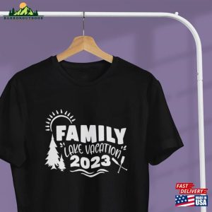 Family Lake Vacation 2023 Shirts Unisex Hoodie 4