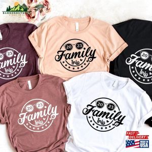 Family Matching Vacation 2023 T-Shirt Beach Trip Gift Shirts Cruise Travel Sweatshirt Classic