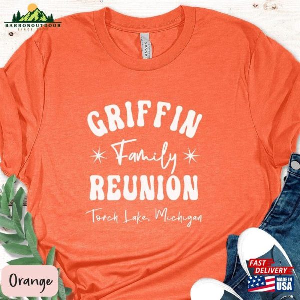 Family Reunion 2023 Shirts Personalized T-Shirts Camping Shirt Hoodie Unisex