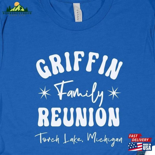 Family Reunion 2023 Shirts Personalized T-Shirts Camping Shirt Hoodie Unisex